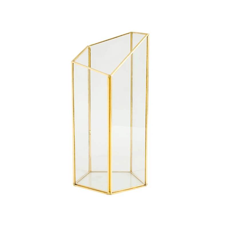 Nordic Flower Vase Golden Rim Copper Strip Geometric Figurine Vase Ornament Decor Garden Miniature Home Decoration Birthday Gift
Nordic Flower Vase Golden Rim Copper Strip Geometric Figurine Vase Ornament Decor Garden Miniature Home Decoration Birthday Gift