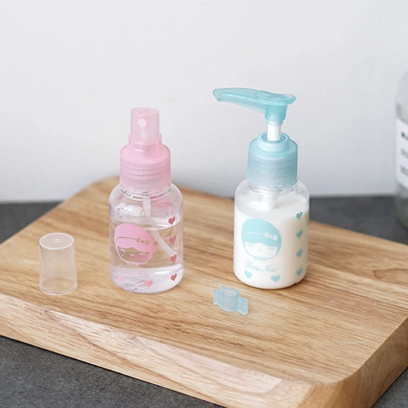 Portable Travel Accessories Cartoon Transparent Sub-Bottle Cosmetic Packing Storage Security Suitcase Bag Accessory Organizer
Portable Travel Accessories Cartoon Transparent Sub-Bottle Cosmetic Packing Storage Security Suitcase Bag Accessory Organizer