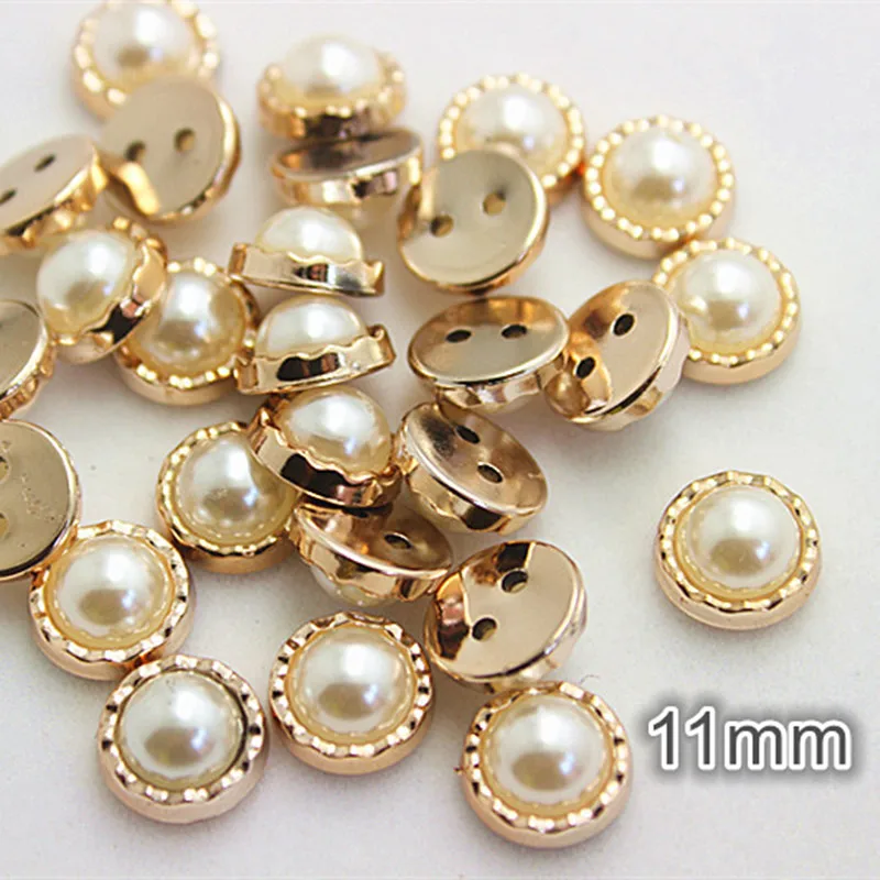 50PCS 11mm Round Golden UV Plated Pearl Plastic Flatback Button Decoration Sewing Craft Scrapbook Accessories
50PCS 11mm Round Golden UV Plated Pearl Plastic Flatback Button Decoration Sewing Craft Scrapbook Accessories