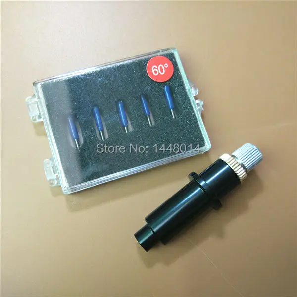Wholesale price Mimaki CJV30 Vinyl Cutter Plotter Blades 60 Degree 5pcs +1 pc Blade Holder
Wholesale price Mimaki CJV30 Vinyl Cutter Plotter Blades 60 Degree 5pcs +1 pc Blade Holder