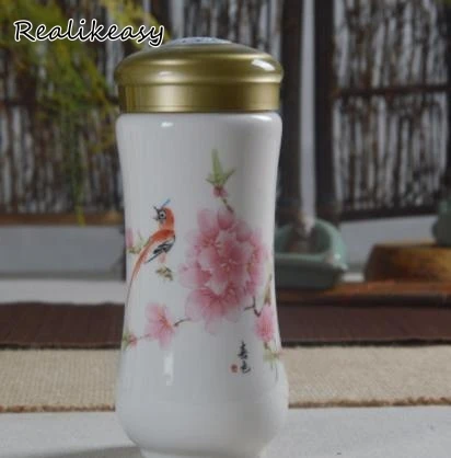 Creative Chinese style Thermocup Stainless Steel 300ML Vacuum Cup Flower Pattern Thermomug Cups For Water Bottle
Creative Chinese style Thermocup Stainless Steel 300ML Vacuum Cup Flower Pattern Thermomug Cups For Water Bottle