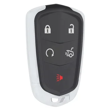 KEYECU Upgraded Smart Proximity Remote Car Key Shell Case Fob 5 Button for Cadillac SRX ATS XTS - NBG009768T
KEYECU Upgraded Smart Proximity Remote Car Key Shell Case Fob 5 Button for Cadillac SRX ATS XTS - NBG009768T