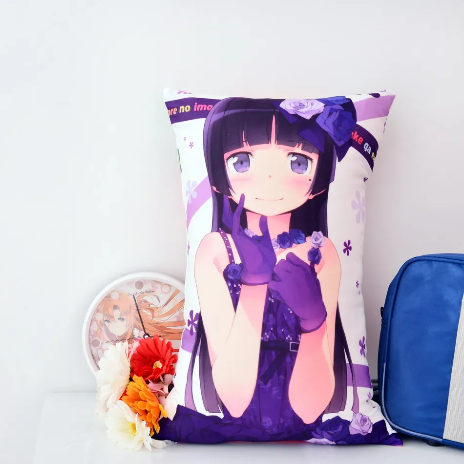 Japanese Anime Oreimo Kirino Kuroneko Hugging Body Back Pillow Cute Cushion 2WAY Plush Fabric For Decoration
Japanese Anime Oreimo Kirino Kuroneko Hugging Body Back Pillow Cute Cushion 2WAY Plush Fabric For Decoration