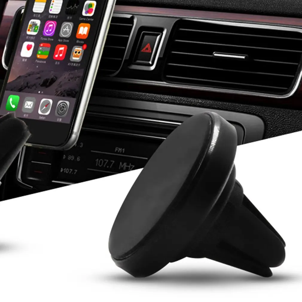Elikliv Car Phone Holder Magnetic Air Vent Mount Smartphone Stand Magnet Support GPS Cell Cellphone Telephone Desk in | Мобильные