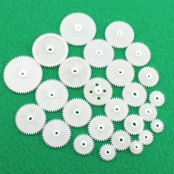 Feichao DIY 25 Kinds of Single - Layer Gear Package Motor 0.5 Model Plastic Gearbox Four-wheel Drive Car Toys Gear Spare Parts
Feichao DIY 25 Kinds of Single - Layer Gear Package Motor 0.5 Model Plastic Gearbox Four-wheel Drive Car Toys Gear Spare Parts