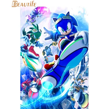 New Sonic the Hedgehog Poster Cloth Silk Poster Home Decoration Art Fabric Poster Print 30X45cm,40X60cm.50X75cm,60X90cm
New Sonic the Hedgehog Poster Cloth Silk Poster Home Decoration Art Fabric Poster Print 30X45cm,40X60cm.50X75cm,60X90cm