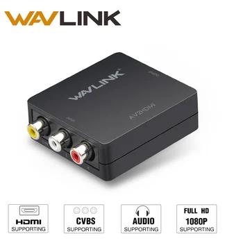 Wavlink Mini 3 RCA AV to HDMI Converter Adapter RCA Composite CVSB SECAM NTSC3.58/4.43 with USB Cable for TV Blu-ray STB DVD PS3
Wavlink Mini 3 RCA AV to HDMI Converter Adapter RCA Composite CVSB SECAM NTSC3.58/4.43 with USB Cable for TV Blu-ray STB DVD PS3