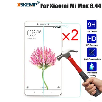 XSKEMP 2Pcs/Lot Tempered Glass Screen Protector Film For Xiaomi Mi Max 6.44 9H 0.3mm Scratch Proof Anti-Shatter Tablet PC Film
XSKEMP 2Pcs/Lot Tempered Glass Screen Protector Film For Xiaomi Mi Max 6.44 9H 0.3mm Scratch Proof Anti-Shatter Tablet PC Film