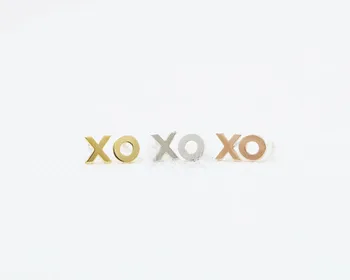 Fashion "XO" stud earrings Cute letter studs for women
Fashion "XO" stud earrings Cute letter studs for women