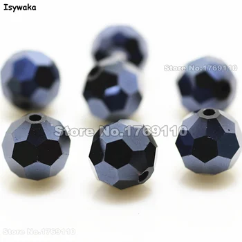 Isywaka 10mm 70Pcs Ink Blue Color Football Faceted Austrian crystal Bead Round Loose beads Bracelet accessories Diy Making
Isywaka 10mm 70Pcs Ink Blue Color Football Faceted Austrian crystal Bead Round Loose beads Bracelet accessories Diy Making