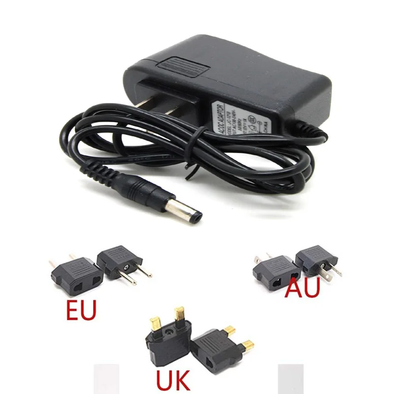 AC 100-240V DC 12V 1A 5.5 x 2.1MM Wall Charger Power Supply Adapter US EU AU UK Plug
AC 100-240V DC 12V 1A 5.5 x 2.1MM Wall Charger Power Supply Adapter US EU AU UK Plug