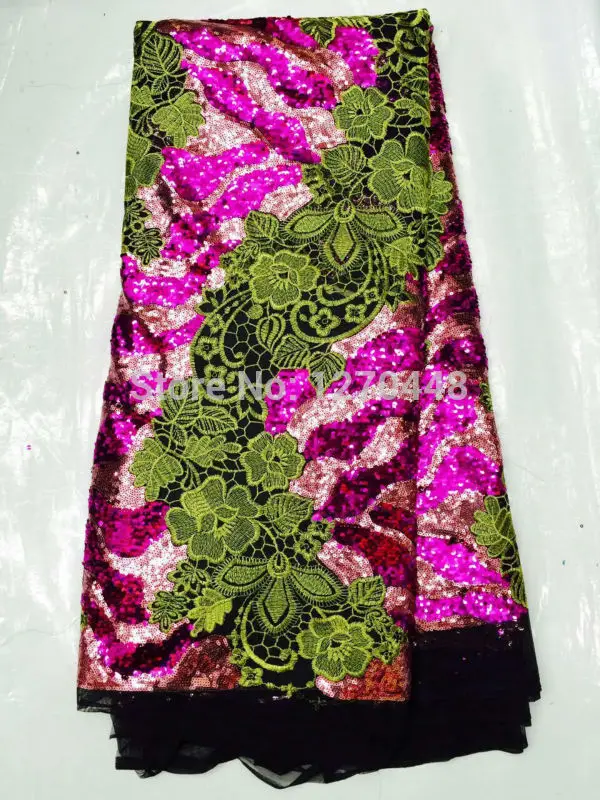 Newest arrival Beautiful French Sequins lace fabric Twisted line sequins Fashionable bright African lace fabric
Newest arrival Beautiful French Sequins lace fabric Twisted line sequins Fashionable bright African lace fabric