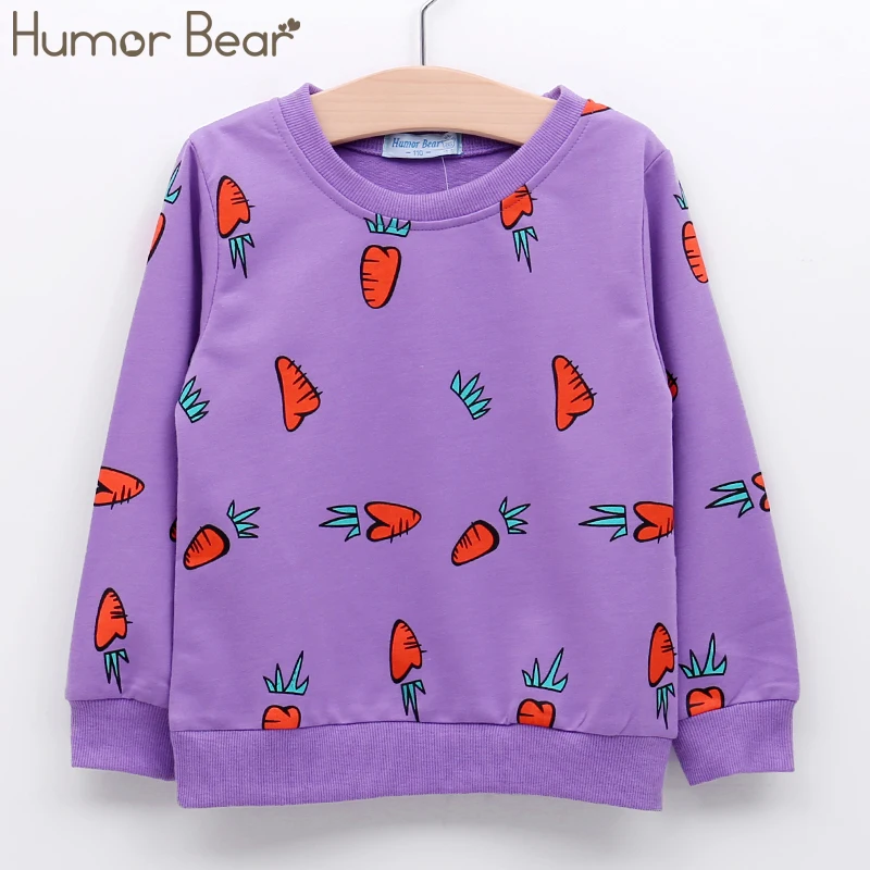 Humor Bear Girls Sweatshirts New 2018 Autumn Brand Baby Girls Printed Carrots T- Shirts Children Clothing Blouse Kids Clothing
Humor Bear Girls Sweatshirts New 2018 Autumn Brand Baby Girls Printed Carrots T- Shirts Children Clothing Blouse Kids Clothing