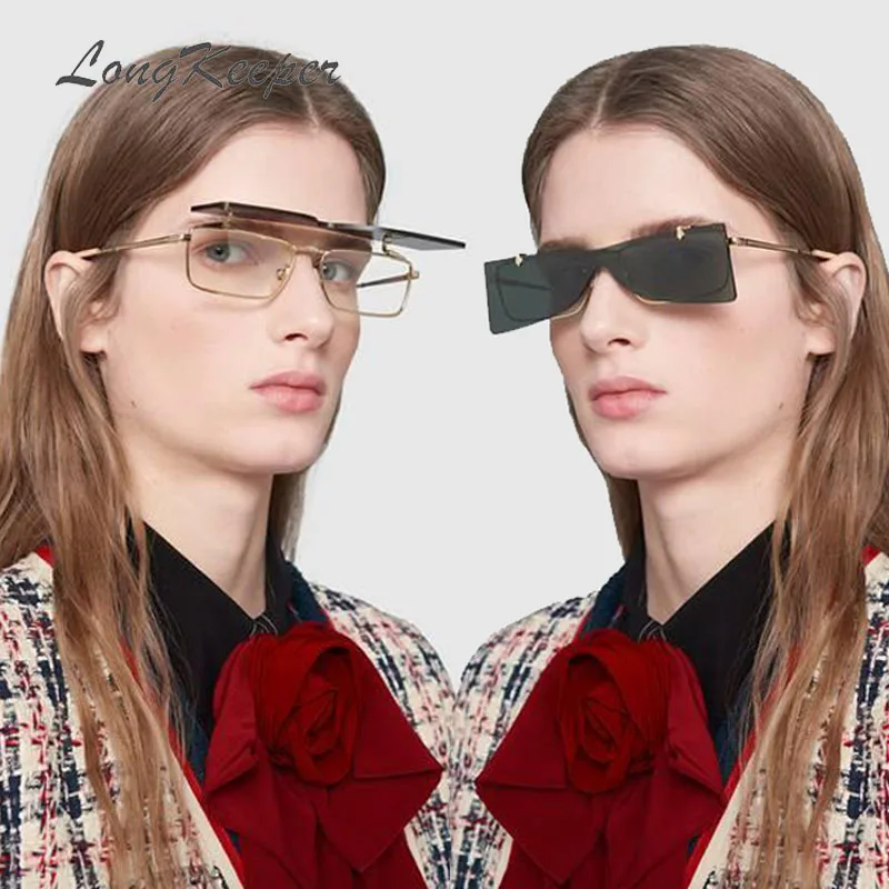 LongKeeper Double Lens Brand Designer Detachable Punk Sunglasses Women Men Vintage Flip Cover Dual Use Goggles Glasses Frame
LongKeeper Double Lens Brand Designer Detachable Punk Sunglasses Women Men Vintage Flip Cover Dual Use Goggles Glasses Frame