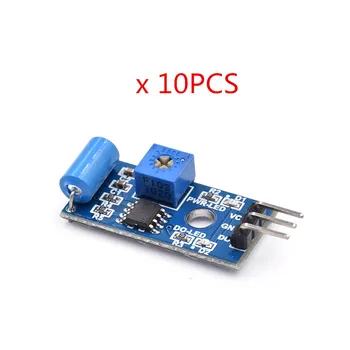 10pcs/lot SW-420 Motion Sensor Module Alarm Sensor Induction Module Vibration Switch
10pcs/lot SW-420 Motion Sensor Module Alarm Sensor Induction Module Vibration Switch