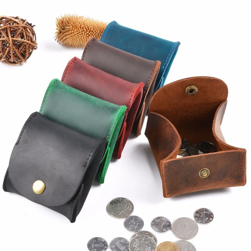 Vintage Genuine Leather Mini Coin Purse Creative Square Retro Coin Holder Small Money Bag Wallet
Vintage Genuine Leather Mini Coin Purse Creative Square Retro Coin Holder Small Money Bag Wallet
