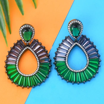 GODKI Luxury Water Drop Multicolor Dangle Earrings Trendy Cubic Zircon Wedding Engagement Party Brazil earrings for women 2019
GODKI Luxury Water Drop Multicolor Dangle Earrings Trendy Cubic Zircon Wedding Engagement Party Brazil earrings for women 2019