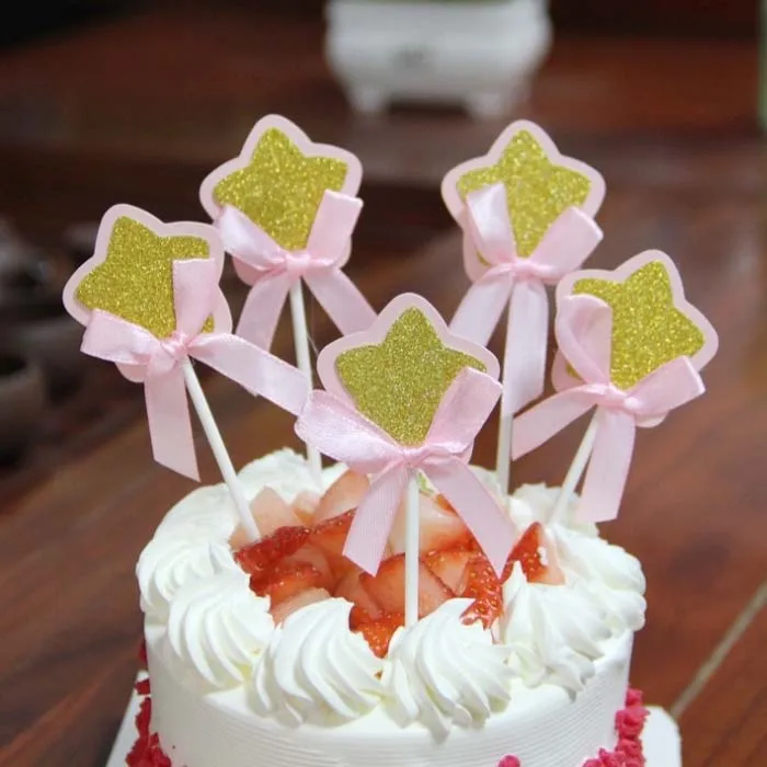 Торт флаг украшение для кекс сделай сам выпечки чашка День рождения/панель
