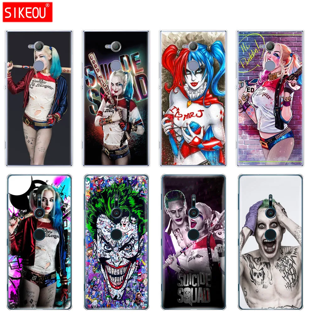 silicone Cover phone Case for sony xperia XA1 XA2 ULTRA PLUS L1 L2 XZ1 XZ2 compact XZ PREMIUM Harley Quinn Suicide Squad Joker
silicone Cover phone Case for sony xperia XA1 XA2 ULTRA PLUS L1 L2 XZ1 XZ2 compact XZ PREMIUM Harley Quinn Suicide Squad Joker