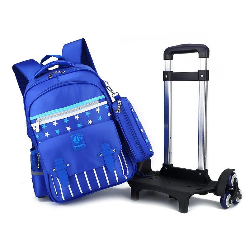 Hot Sale Six-wheel backpack Children's School Bag Primary School Trolley Bags Boys and Girls Students backpack Grade 2-6
Hot Sale Six-wheel backpack Children's School Bag Primary School Trolley Bags Boys and Girls Students backpack Grade 2-6