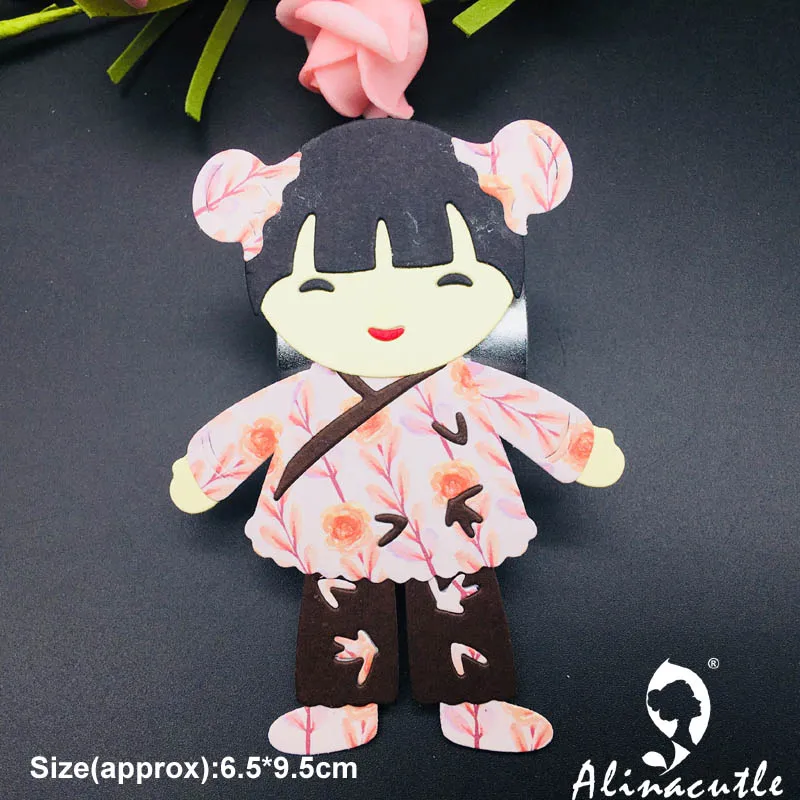 Die cut metal cutting die punch Chinese doll girl Alinacraft Scrapbook album papercraft handmade card stencil art cutter 
Die cut metal cutting die punch Chinese doll girl Alinacraft Scrapbook album papercraft handmade card stencil art cutter