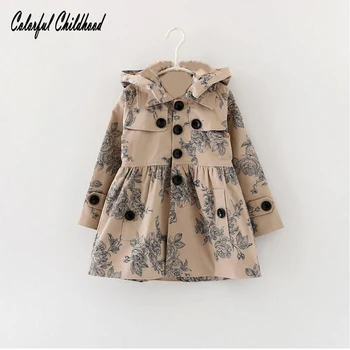 Children girls Outwear Coats New 2017 Spring Floral print Waterproof Windproof Hooded Jackets For girl 2-7y
Children girls Outwear Coats New 2017 Spring Floral print Waterproof Windproof Hooded Jackets For girl 2-7y