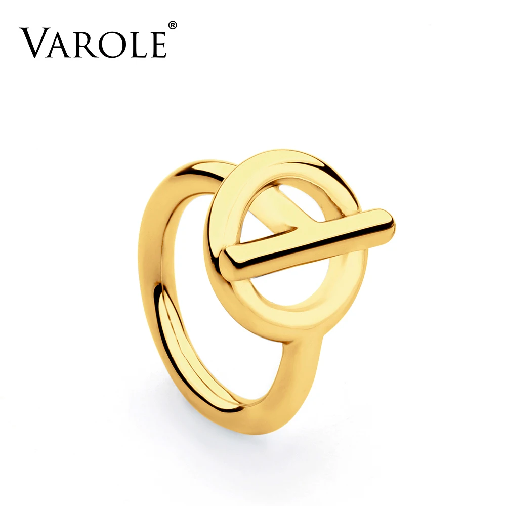 VAROLE New Arrival Simple Style Gold Color Rings for Women Silver wedding rings jewelry Drop Shipping Wholesale
VAROLE New Arrival Simple Style Gold Color Rings for Women Silver wedding rings jewelry Drop Shipping Wholesale