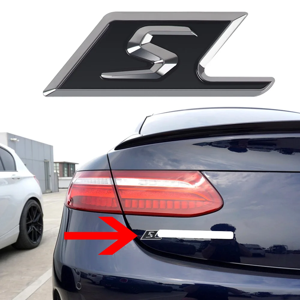S Badge Logo Car Trunk Logo Decor Sticker Car Tuning For Mercedes Benz AMG GT GLS GL CLS SLC SLK R171 R129 R230 R300 R320 R350 R
S Badge Logo Car Trunk Logo Decor Sticker Car Tuning For Mercedes Benz AMG GT GLS GL CLS SLC SLK R171 R129 R230 R300 R320 R350 R