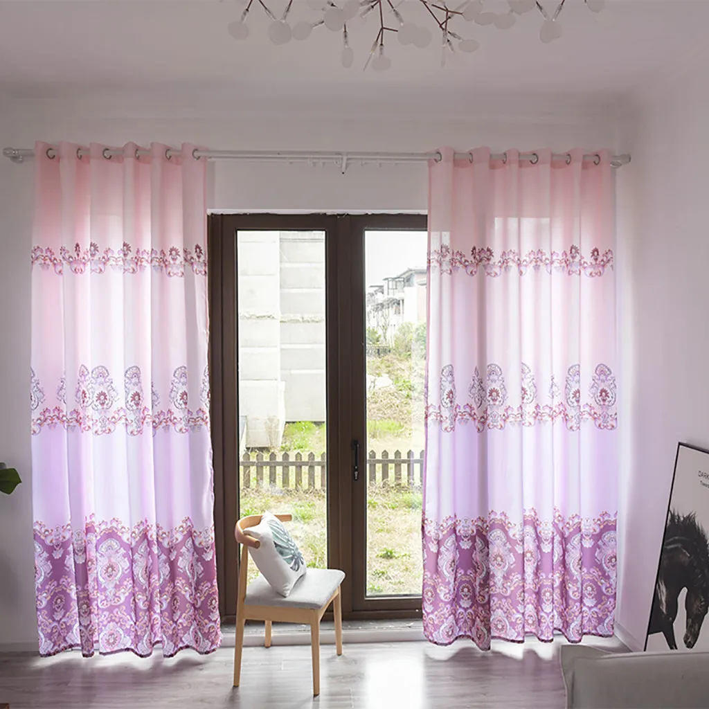 Leaves Sheer Curtain Tulle Window Treatment Voile Drape Valance 1 Panel Fabric Mar#14
Leaves Sheer Curtain Tulle Window Treatment Voile Drape Valance 1 Panel Fabric Mar#14