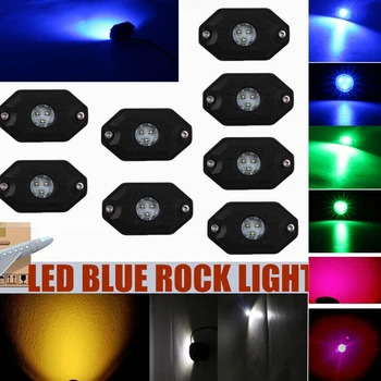 8PCS 9W LED Rock Light White/Red/Yellow/Green/Blue Offroad Underbody Glow Light for Car SUV ATV 4WD Boat 
8PCS 9W LED Rock Light White/Red/Yellow/Green/Blue Offroad Underbody Glow Light for Car SUV ATV 4WD Boat
