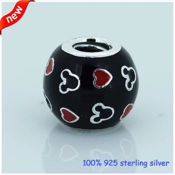 Compatible with Fandola Bracelet Jewelry 100% 925 Sterling Silver Beads Black Mickey & Hearts Fashion Making Charms CKK
Compatible with Fandola Bracelet Jewelry 100% 925 Sterling Silver Beads Black Mickey & Hearts Fashion Making Charms CKK