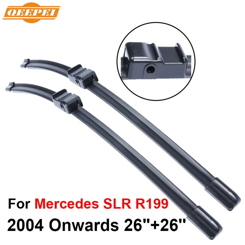 QEEPEI Wiper Blade For Mercedes SLR R199 2004 Onwards 26''+26'' Car Auto Accessories For Auto Rubber Windscreen Wipers ,CPA114-4
QEEPEI Wiper Blade For Mercedes SLR R199 2004 Onwards 26''+26'' Car Auto Accessories For Auto Rubber Windscreen Wipers ,CPA114-4