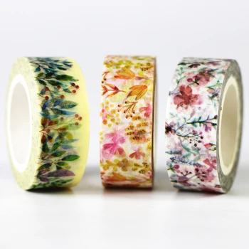 3 Rolls Flower Theme Washi Tape Set Paper Masking Tapes Decorative Adhesive Tape DIY Scrapbook Sticker Kids Gifts,15mm*8m
3 Rolls Flower Theme Washi Tape Set Paper Masking Tapes Decorative Adhesive Tape DIY Scrapbook Sticker Kids Gifts,15mm*8m