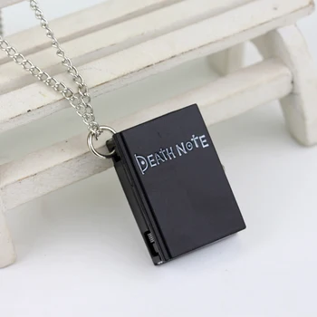 Chic Death Note Classic Fashion Quartz Pocket Watch Quartz Necklace Pendant Death Note Necklace Fashion Jewelry Christmas Gift
Chic Death Note Classic Fashion Quartz Pocket Watch Quartz Necklace Pendant Death Note Necklace Fashion Jewelry Christmas Gift