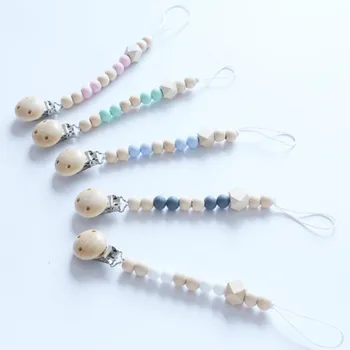5 Pcs Anti-out Wooden Baby Pacifier Chain Clip Three Hole Round Wooden Clip Molar Baby Accessories
5 Pcs Anti-out Wooden Baby Pacifier Chain Clip Three Hole Round Wooden Clip Molar Baby Accessories