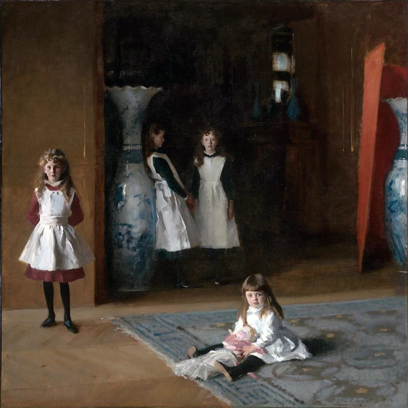 scenery canvas painting mural prints home decor poster giant picture John Singer Sargent The Daughters of Edward Darley Boit
scenery canvas painting mural prints home decor poster giant picture John Singer Sargent The Daughters of Edward Darley Boit