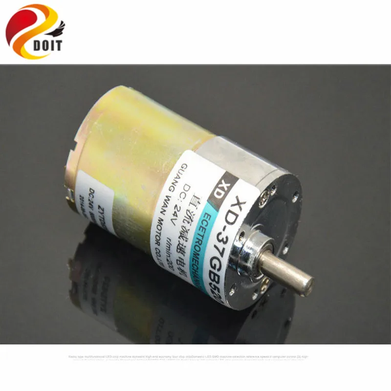 DOIT 12V 10W XD-37GB520 gear motor Miniature DC Motor Slowdown Low Speed High Torque Electric Tools DIY Remote Control Toy Part
DOIT 12V 10W XD-37GB520 gear motor Miniature DC Motor Slowdown Low Speed High Torque Electric Tools DIY Remote Control Toy Part