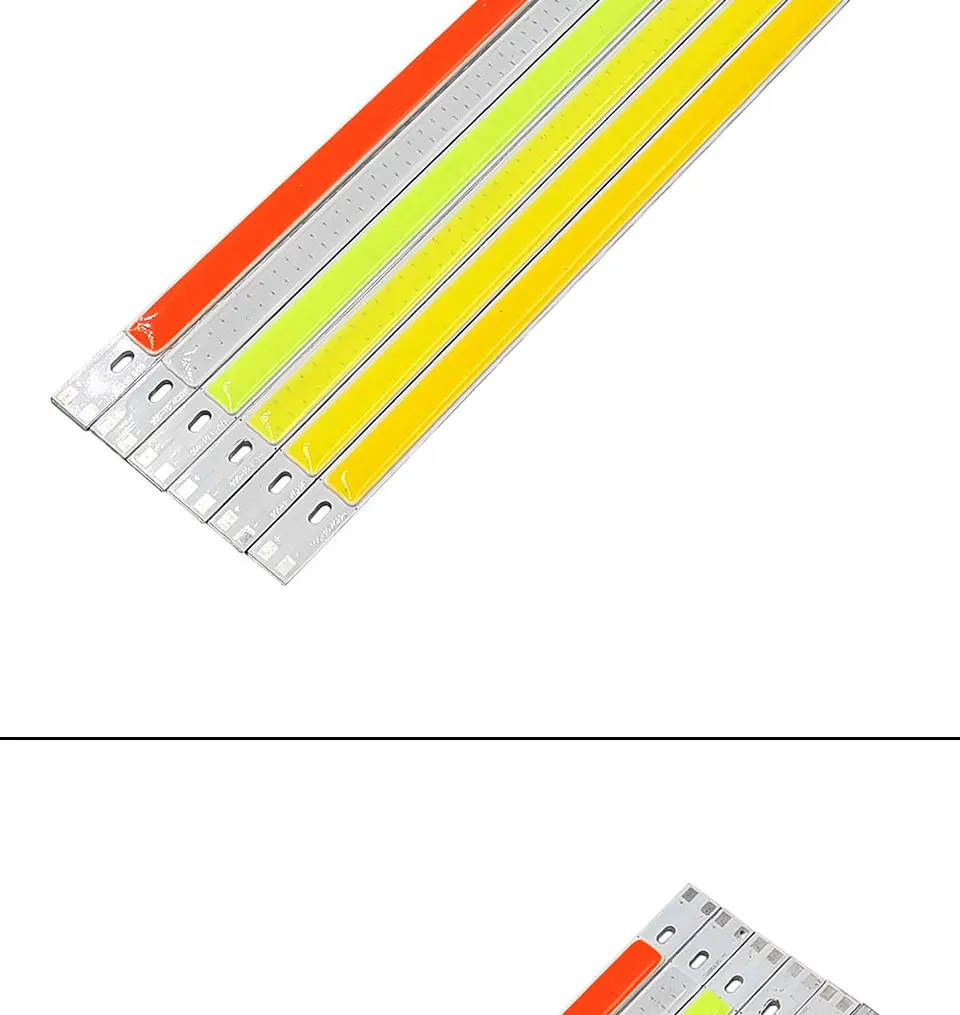20cm cob led strip light bulb lamp 12v 10w led lighting for diy car bulbs (5)