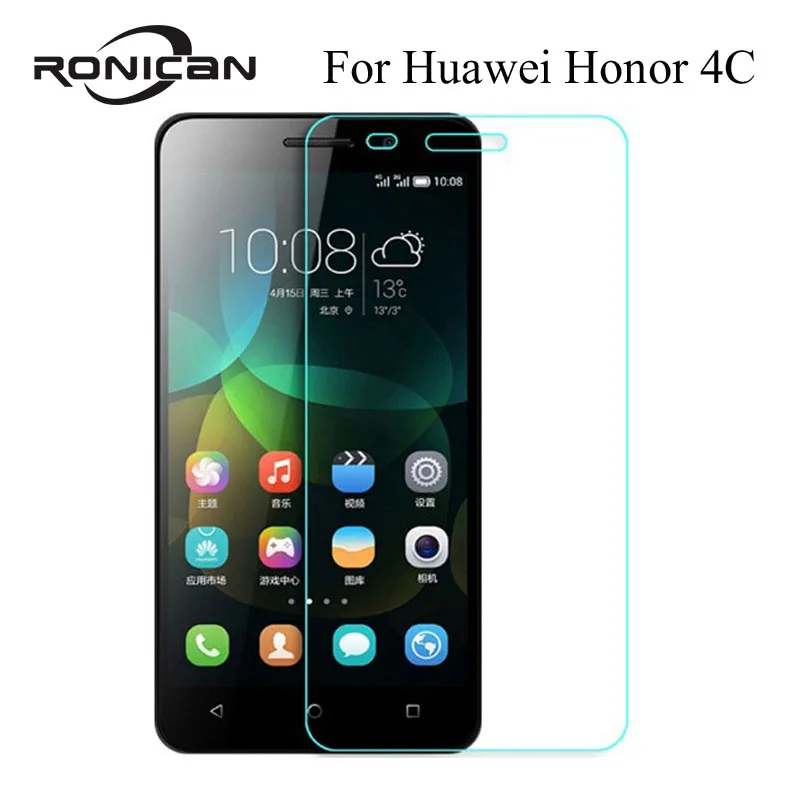 RONICAN Screen Protector Huawei Honor 4C Tempered Glass For Honor 4C 4 C Glass Film Protective glas Premium 9H Anti-Explosion
RONICAN Screen Protector Huawei Honor 4C Tempered Glass For Honor 4C 4 C Glass Film Protective glas Premium 9H Anti-Explosion