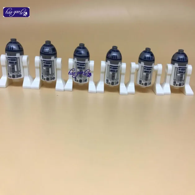 HAOGAOLE 6pcs XH332 Star Wars 7 R2-D2 BB8 Robot Single Sale Building Blocks The Force Awakens Starwars R2D2 Figures Toys
HAOGAOLE 6pcs XH332 Star Wars 7 R2-D2 BB8 Robot Single Sale Building Blocks The Force Awakens Starwars R2D2 Figures Toys