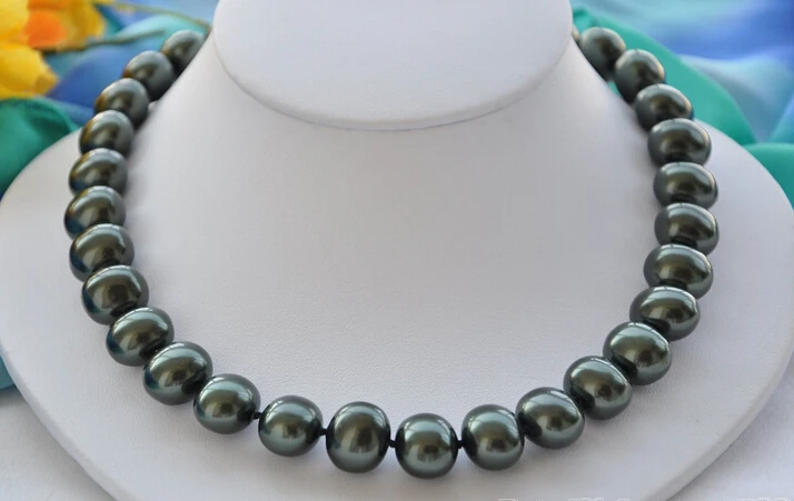 FREE shipping>>> >>Z5391 NICE 17" 13x15mm egg black SOUTH SEA SHELL PEARL NECKLACE 6.07
FREE shipping>>> >>Z5391 NICE 17" 13x15mm egg black SOUTH SEA SHELL PEARL NECKLACE 6.07