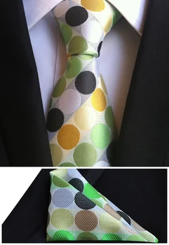 8cm TOP Designer Formal Ties Set Man's Fashion Woven Necktie with Colorful Dots Stripes Handkercheif to Match Shirts
8cm TOP Designer Formal Ties Set Man's Fashion Woven Necktie with Colorful Dots Stripes Handkercheif to Match Shirts