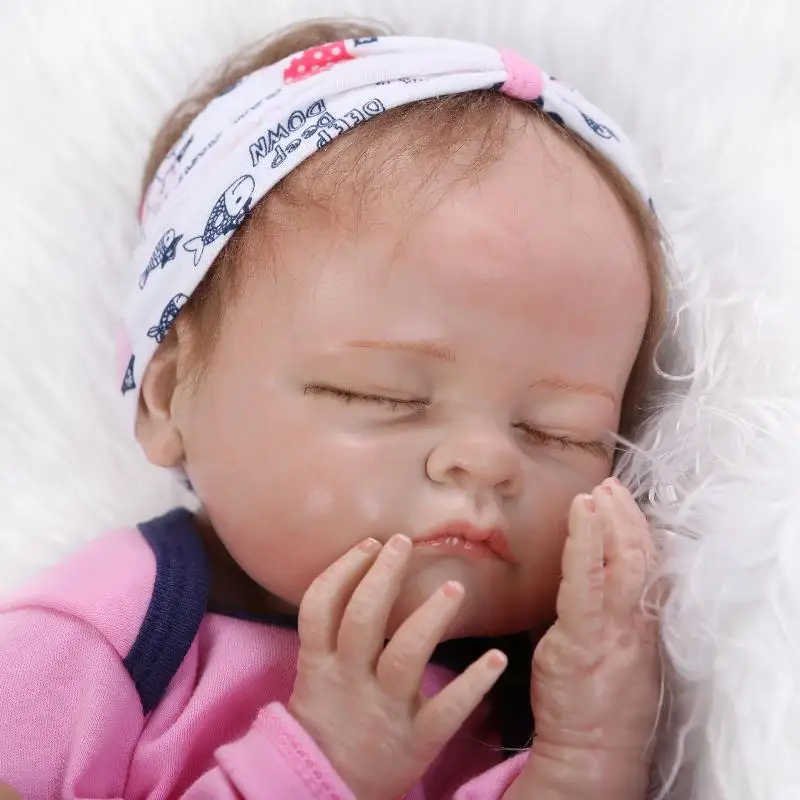 Real solid silicone reborn dolls babies soft touch lifelike bebe alive boneca children toys birthday gift
Real solid silicone reborn dolls babies soft touch lifelike bebe alive boneca children toys birthday gift