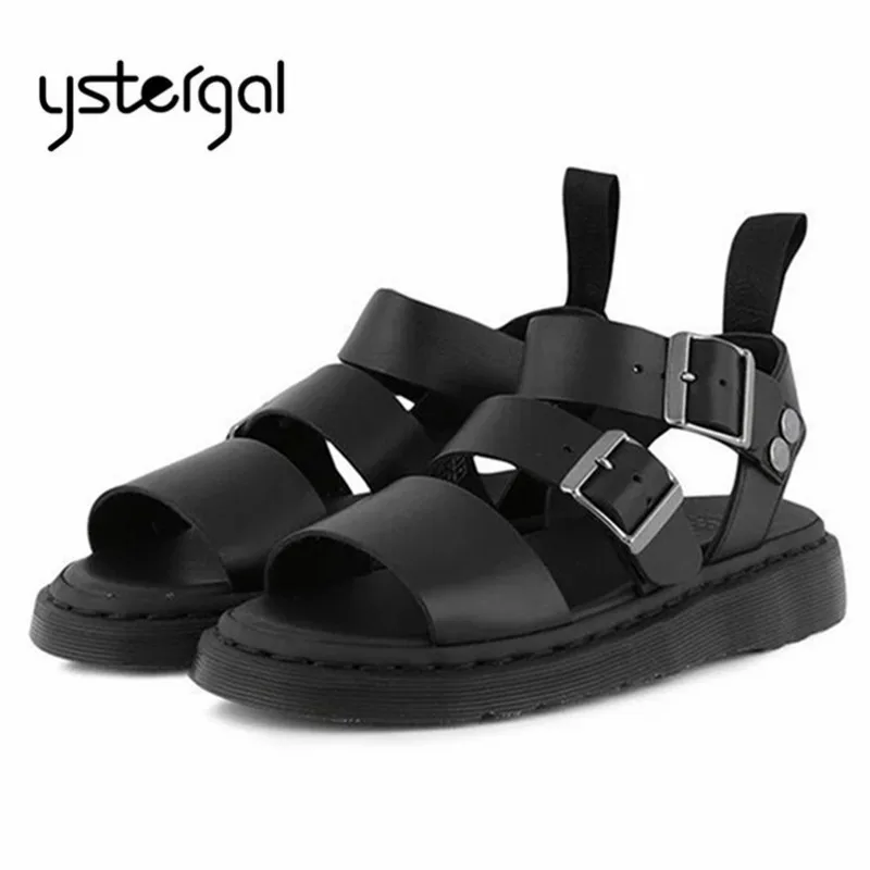 Ystergal 2019 New Summer Women Sandals Black Casual Flat Shoes Woman Beach Flats Sandalias Mujer Genuine Leather Ladies Sandal
Ystergal 2019 New Summer Women Sandals Black Casual Flat Shoes Woman Beach Flats Sandalias Mujer Genuine Leather Ladies Sandal