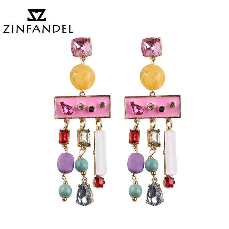ZINFANDEL Brand New Best Product Trendy Alloy Jewelry Cut Drop Earrings Long All-match Fashion Temperament Ear Accessorices
ZINFANDEL Brand New Best Product Trendy Alloy Jewelry Cut Drop Earrings Long All-match Fashion Temperament Ear Accessorices