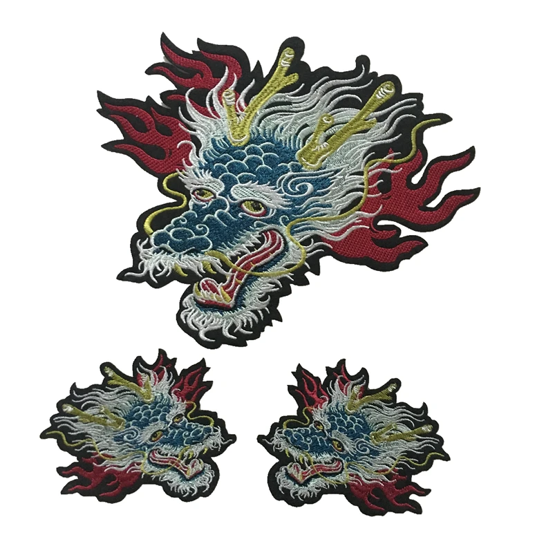 1 Set (3 Pieces) Chinese Dragon Embroidered Iron on Patches for Clothes DIY God Beast Embroidery Appliques Patch Sewing Decor
1 Set (3 Pieces) Chinese Dragon Embroidered Iron on Patches for Clothes DIY God Beast Embroidery Appliques Patch Sewing Decor