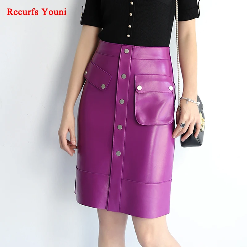 Fahion Roupas Women Genuine Leather Asymmetric Large Pocket Pencil Skirts Femme Slim Wrap Saia Midi Faldas Mujer Stylish Jupe
Fahion Roupas Women Genuine Leather Asymmetric Large Pocket Pencil Skirts Femme Slim Wrap Saia Midi Faldas Mujer Stylish Jupe
