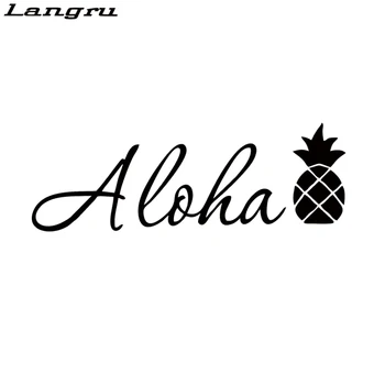 Langru Aloha Text Pinapple Hawaii Aloha Black Bathroom Silhouette Art Painting Car Stickers Rear Window Car Sticker Vinyl Jdm
Langru Aloha Text Pinapple Hawaii Aloha Black Bathroom Silhouette Art Painting Car Stickers Rear Window Car Sticker Vinyl Jdm