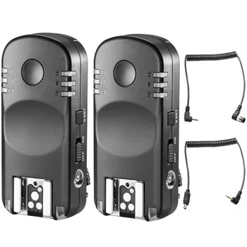 Neewer 2.4G Wireless Remote Flash Trigger Transceiver Pair+Shutter Cable for Nikon D7200 D7100 D7000 D5100 D5000 D3200 D3100
Neewer 2.4G Wireless Remote Flash Trigger Transceiver Pair+Shutter Cable for Nikon D7200 D7100 D7000 D5100 D5000 D3200 D3100