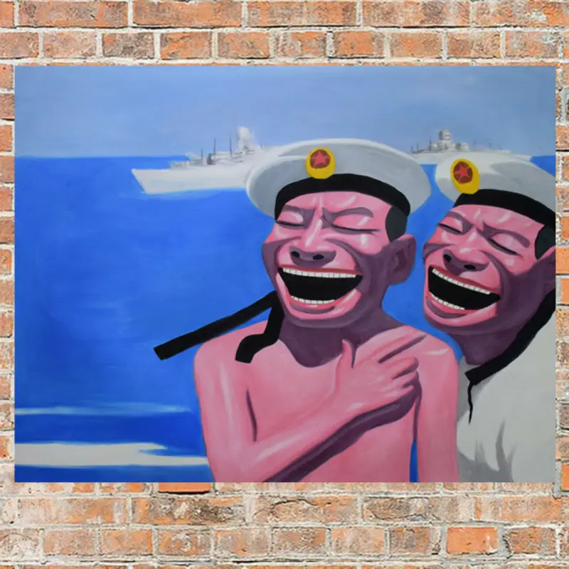 Oil Painting on Canvas Hand Painted Modern Home Decor Wall Art Picture for Living room Yue minjun Seaman Happy 20x24Inch
Oil Painting on Canvas Hand Painted Modern Home Decor Wall Art Picture for Living room Yue minjun Seaman Happy 20x24Inch